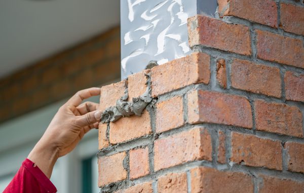 Brick Pillar Repair in Providence