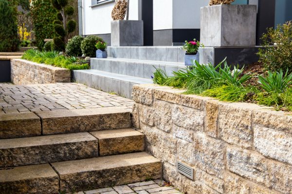 Stone Step Replacement in Providence