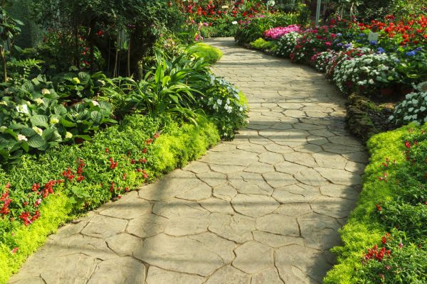 Stone Pathway Repair in Providence