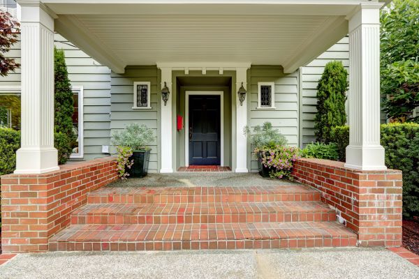 Front Porch Masonry Repair in Providence