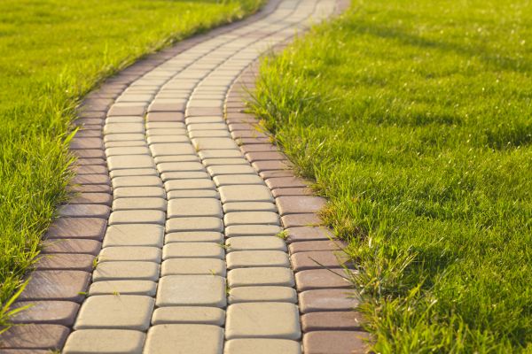 Sidewalk Brick Repair in Providence