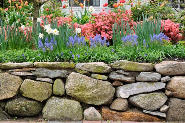 Garden Wall Installation in Providence